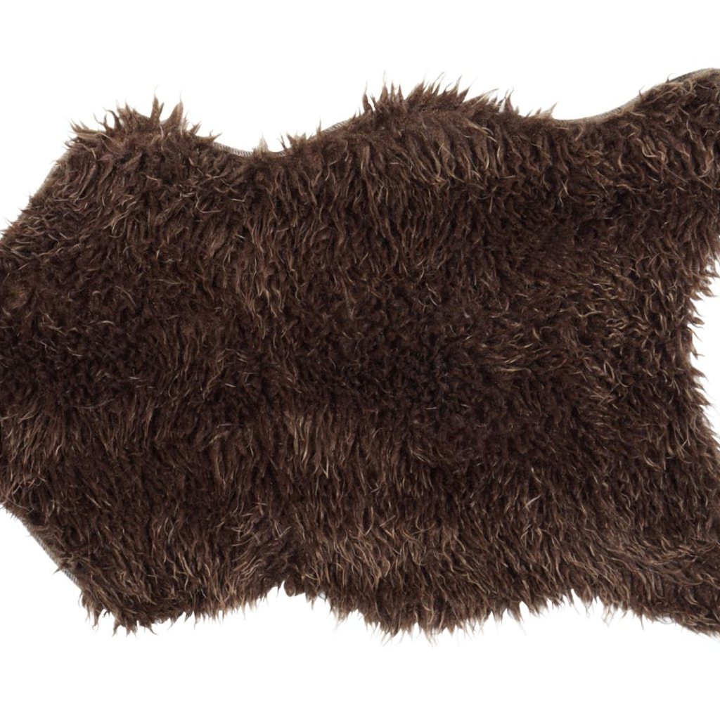 LIVARNO - Faux Fur Rug - Brown