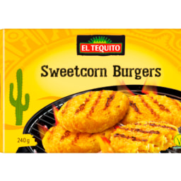El Tequito Sweetcorn Burgers