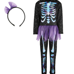 Children's Skeleton Dress Costume