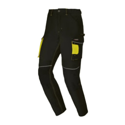 Men’s Black Stretch Work Trousers