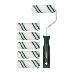 Microfibre Paint Roller Set - 7 Pieces
