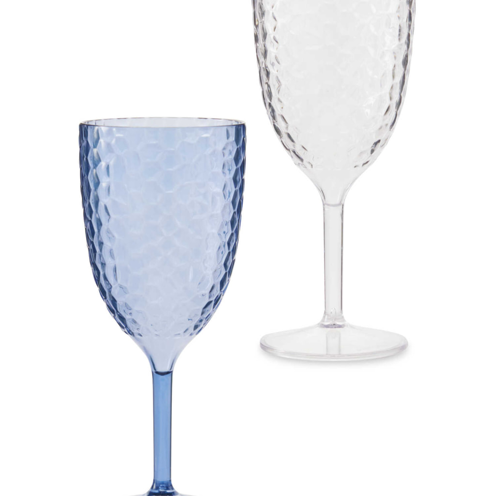 Crofton Plastic Wine Glasses