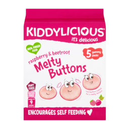 Kiddylicious Raspberry & Beetroot Melty Buttons    