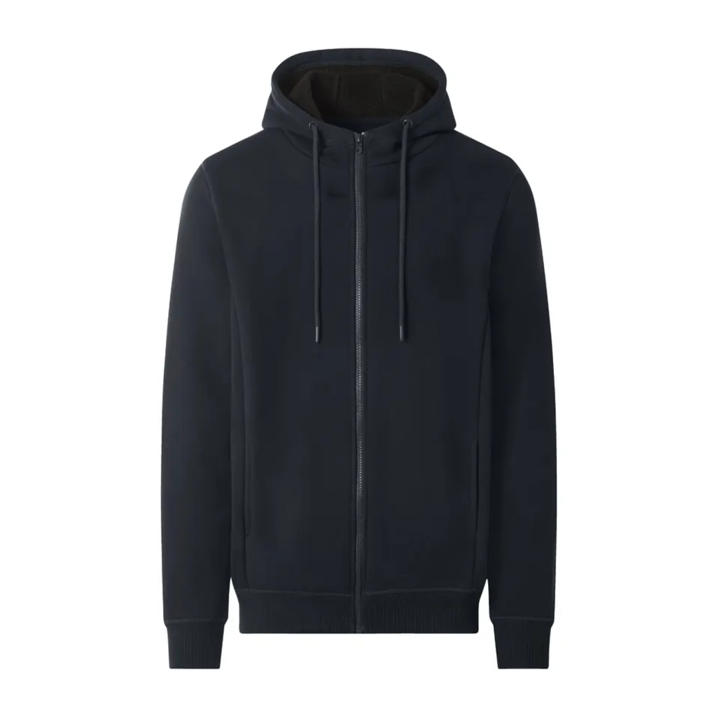 Men’s Navy Zip-Up Hoodie