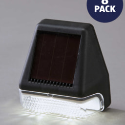 Solar Wall and Fence Light 8 Pack