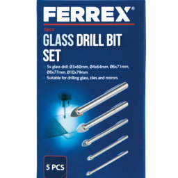 Ferrex Glass Drill Bit Set