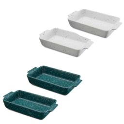 Rectangle Speckle Oven Dish 2 Pack