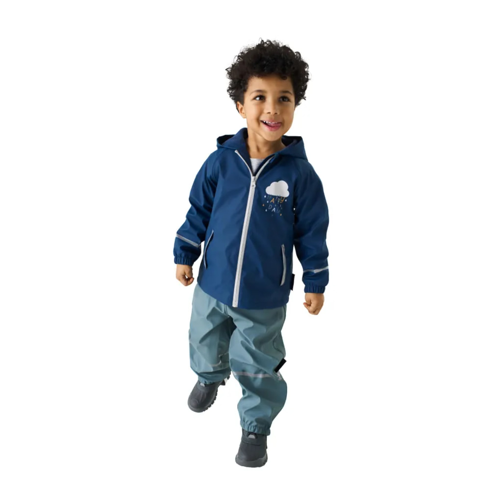 Kids’ Navy Waterproof Jacket