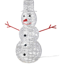 Outdoor Snowman/Lamp Post