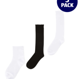 Girls' 5 Pack Socks