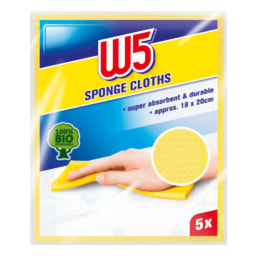 W5 Sponge Cloths