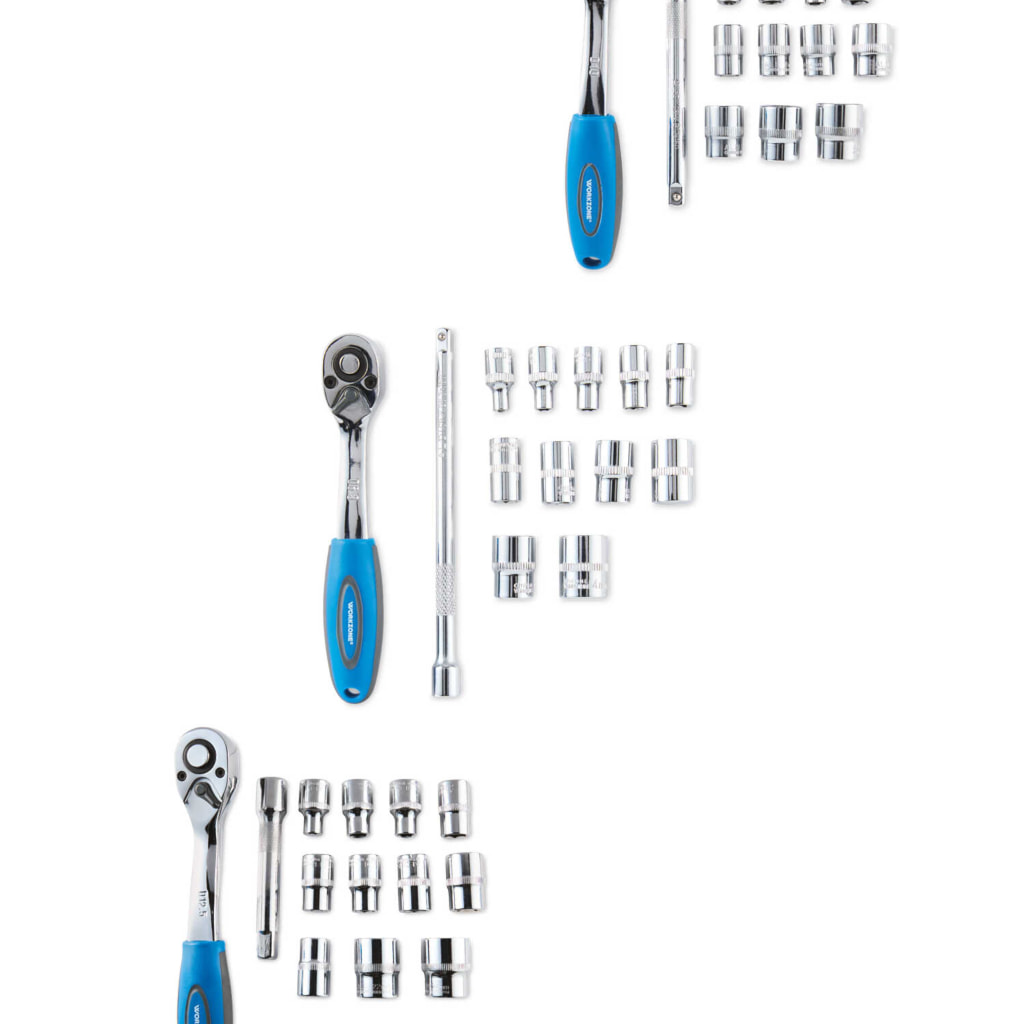 Ratchet and Socket Set