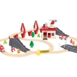 Playtive Fire Brigade or Railway Passenger Train Set