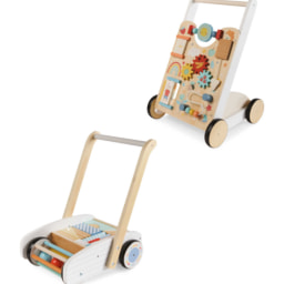 Little Town Wooden Baby Walker