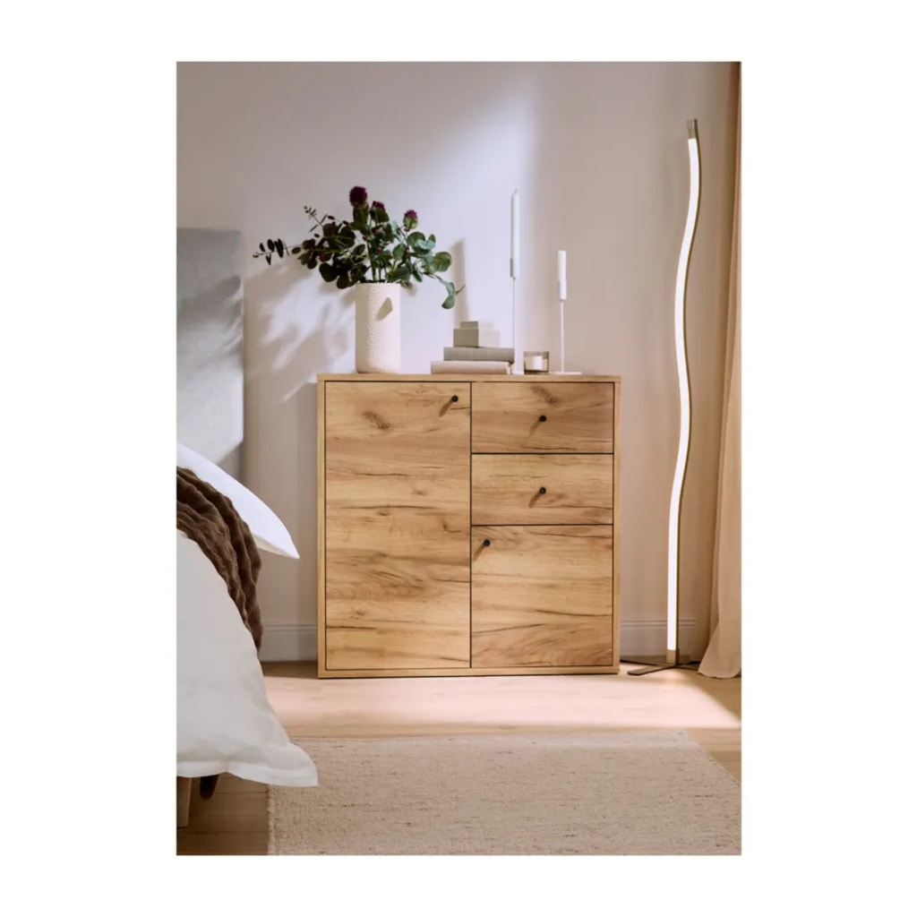 Wavy LED Floor Lamp