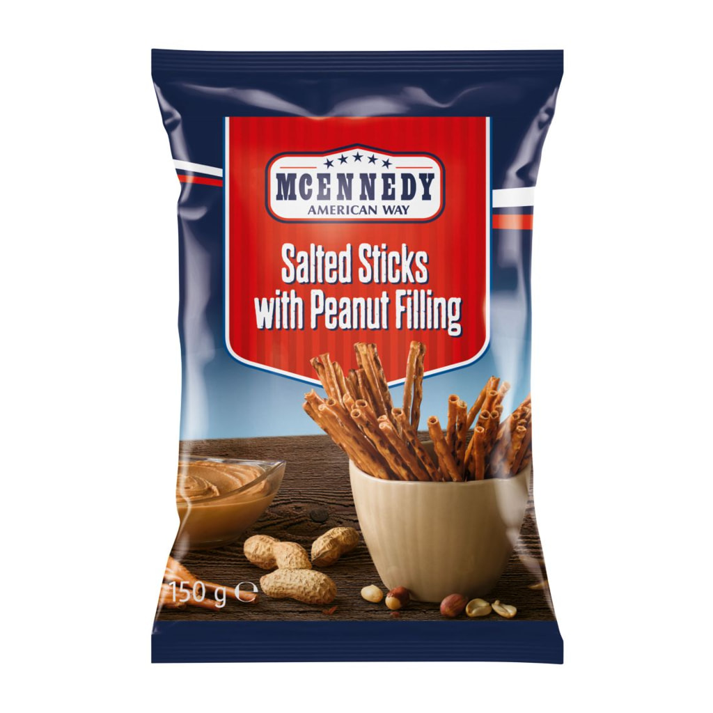 Pretzel Sticks with Peanut Filling