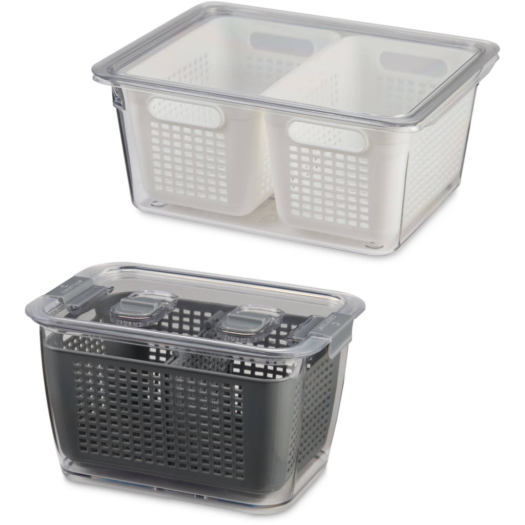 Fridge Storage with Colander