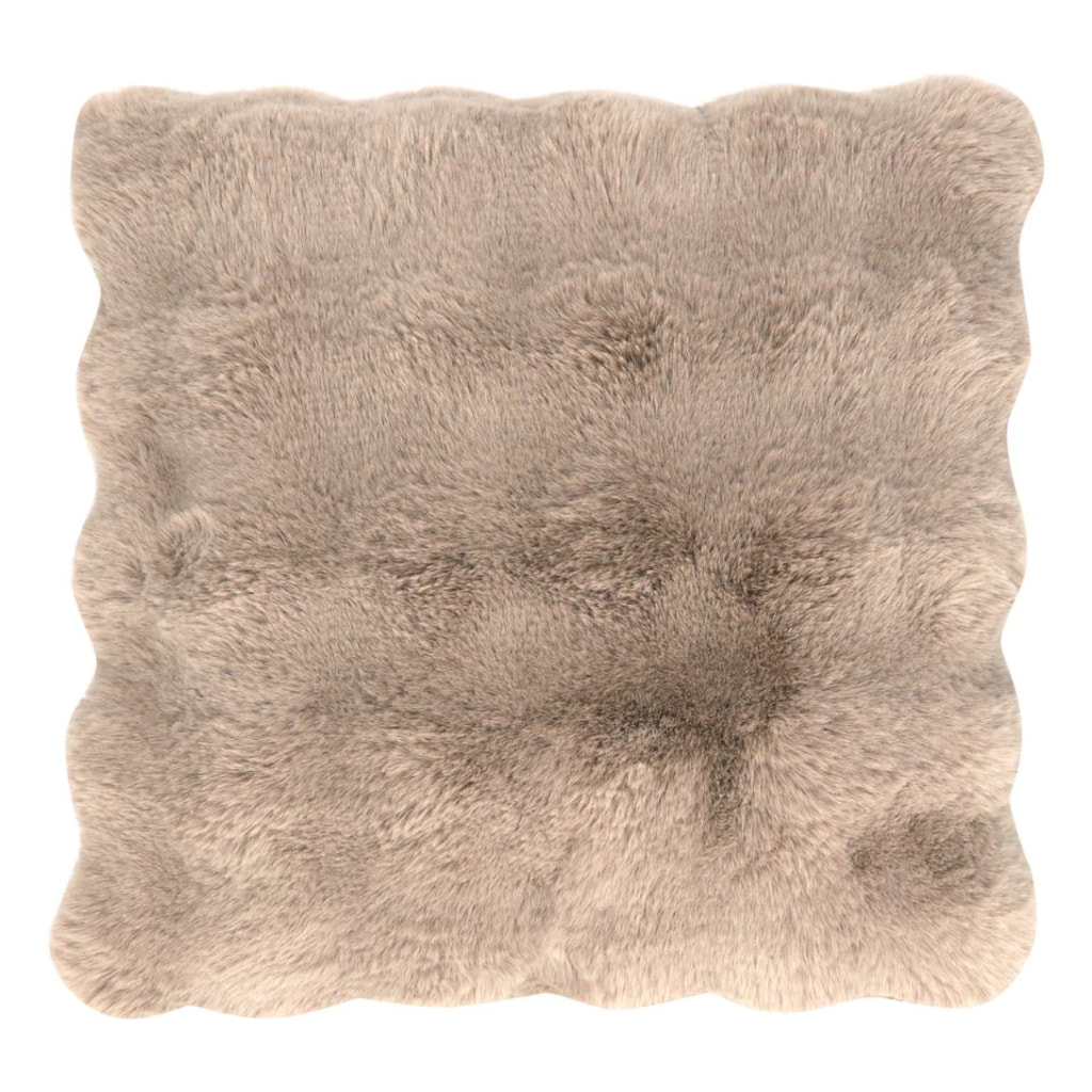 LIVARNO - Faux Fur Cushion - Beige
