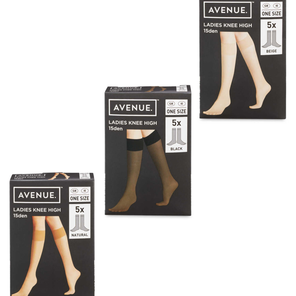 Ladies' Avenue Knee Highs