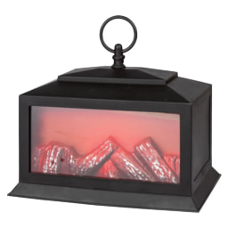 Livarno Home LED Fireplace Style Lantern