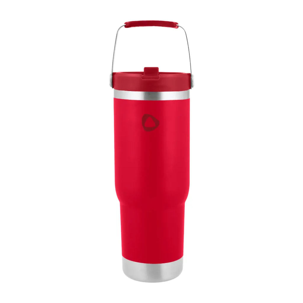 Red Stainless Steel Insulated Mug