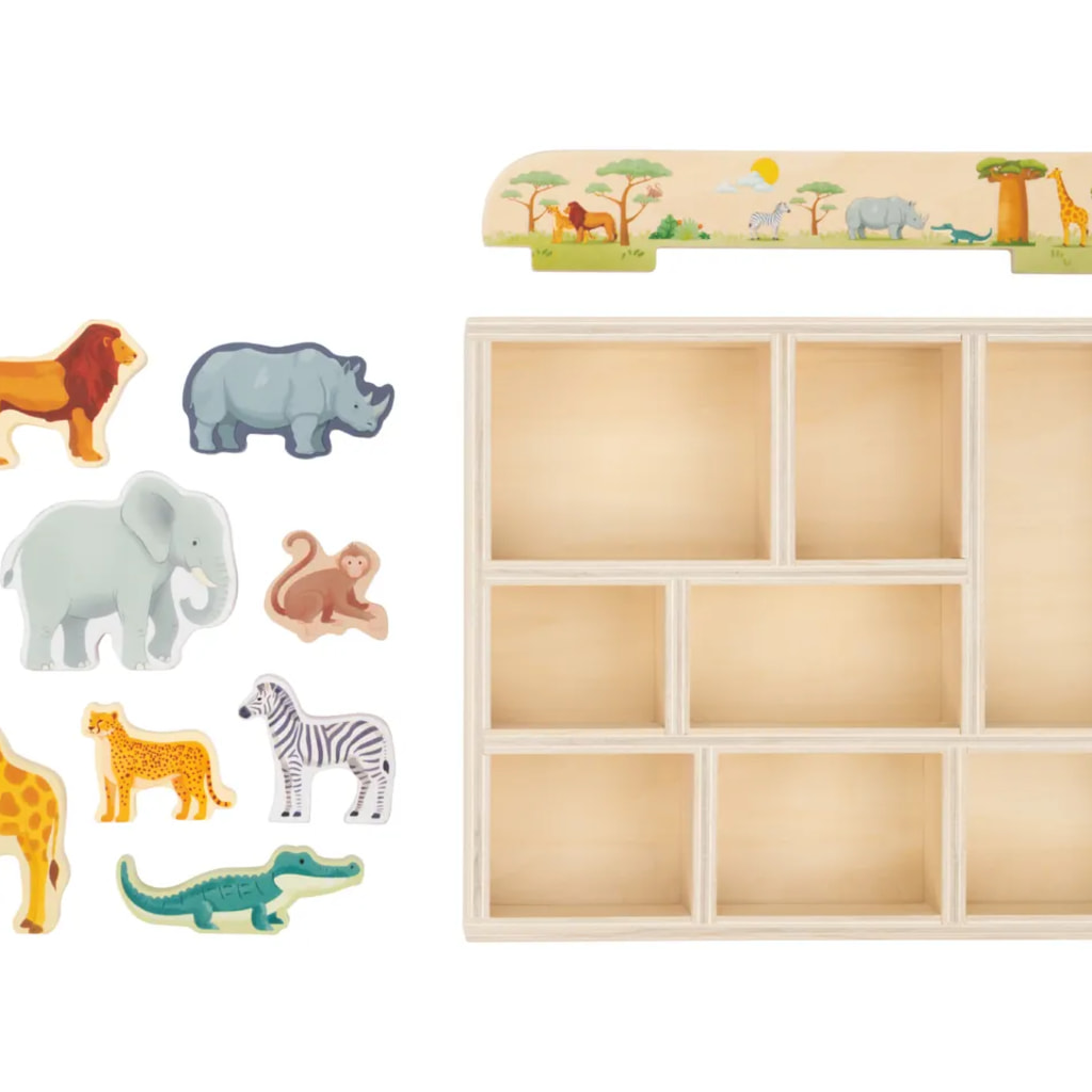 Safari Animals Box - 10 Pieces
