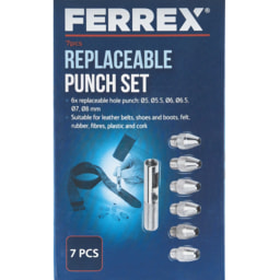 Ferrex Replaceable Punch Set