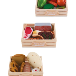 Little Town Wooden Play Food