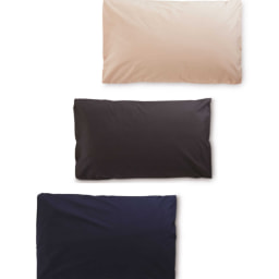 Cotton Percale Pillowcase Pair