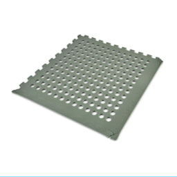 Green Floor Mats With Holes 12 Pack