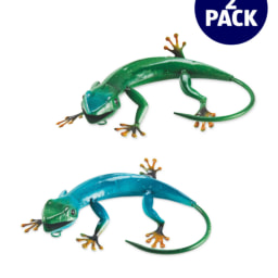 Decorative Wall Gecko 2 Pack