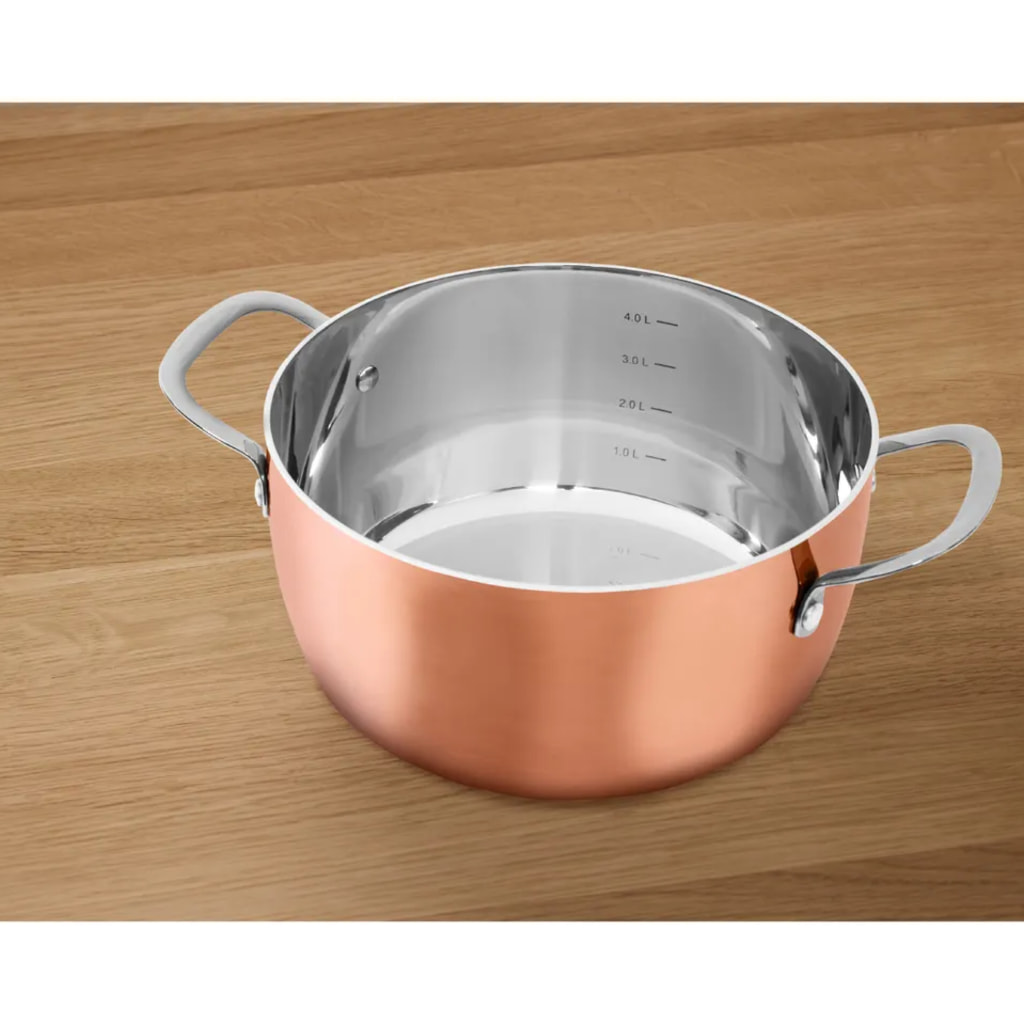Premium 24cm Copper Coated Pot