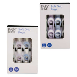 Easy Home Soft Grip Pegs