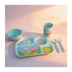 Kids’ Peppa Pig Tableware Set - 5 Pieces