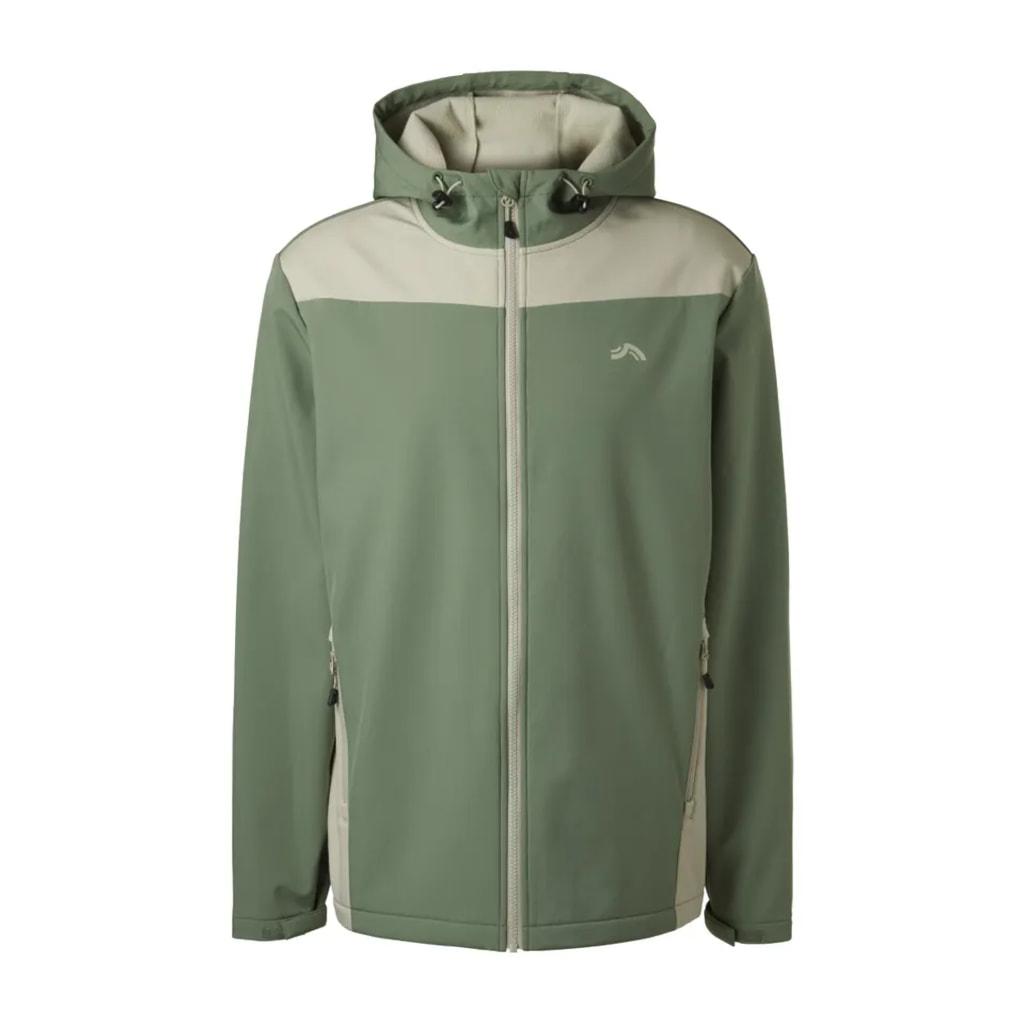 Men’s Green Thermal Softshell Jacket