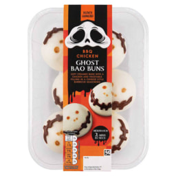 BBQ Chicken Halloween Bao Buns