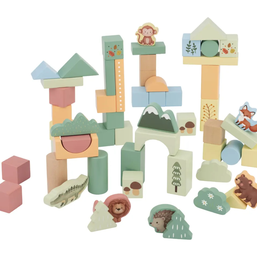 Forest Building Blocks - 58 Pieces