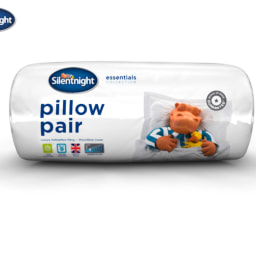 Silentnight Essentials Hollowfibre Pillow Pair