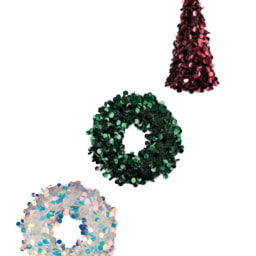 Tinsel Wreath/Tree