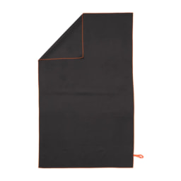Black Microfibre Towel