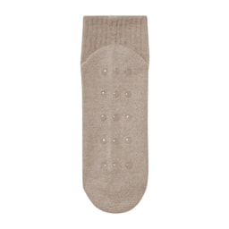 Ladies’ Beige Slipper Socks - 2 Pairs