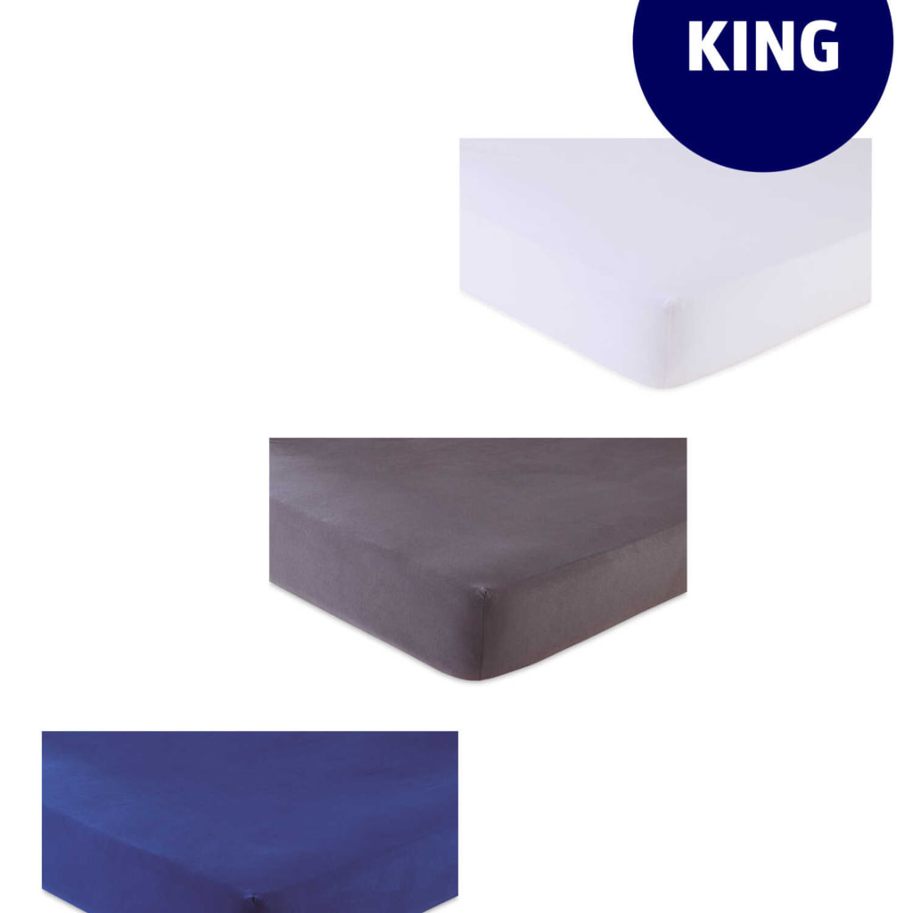 Luxe Cotton King Fitted Sheet