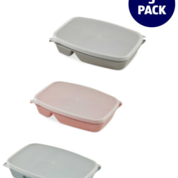 2 Compartment Meal Container