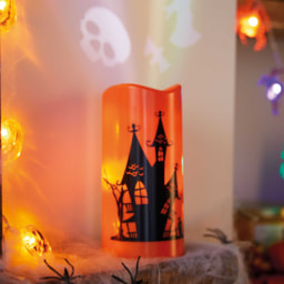 Halloween Projector Candle