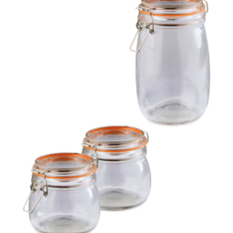 Kirkton House Clip Lid Jar Set