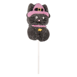 Marshmallow Lolly Black Cat