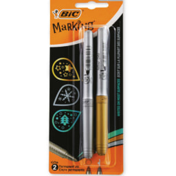 BIC Gold & Silver Pens