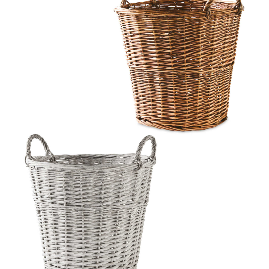 Kirkton House Round Wicker Basket