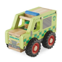 Little Town Wooden Ambulance