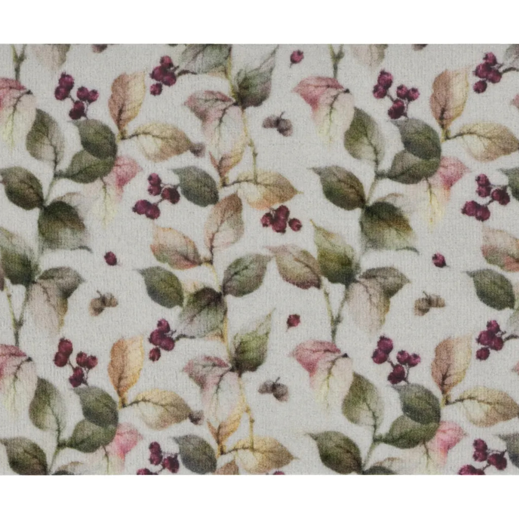 Doormat With Autumn Leaves & Berries